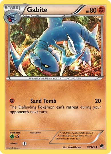 Gabite (69/122) [XY : BREAKpoint]