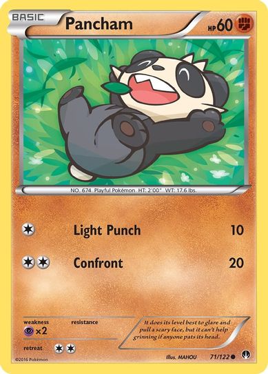 Pancham (71/122) [XY : BREAKpoint]