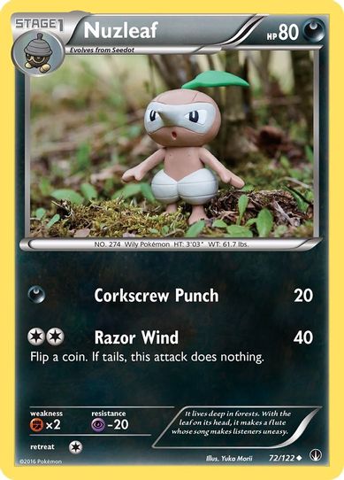 Nuzleaf (72/122) [XY : BREAKpoint]