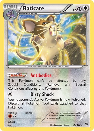 Raticate (88/122) [XY : BREAKpoint]