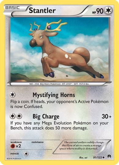 Stantler (91/122) [XY : BREAKpoint]