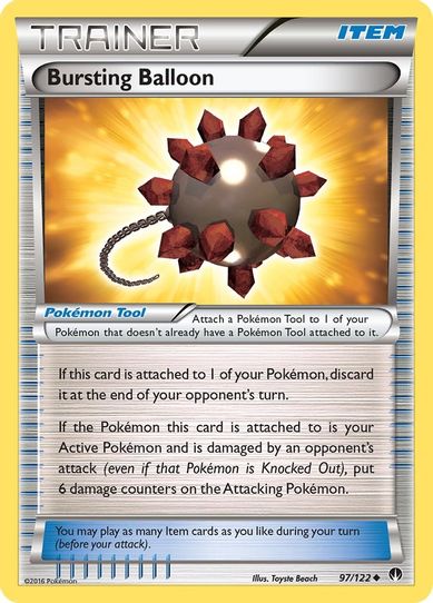 Bursting Balloon (97/122) [XY : BREAKpoint]