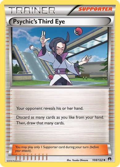 Psychic's Third Eye (108/122) [XY : BREAKpoint]