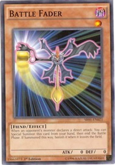 Battle Fader (SR01-EN021) [Structure Deck: Emperor of Darkness]