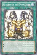 Return of the Monarchs (SR01-EN026) [Structure Deck: Emperor of Darkness]