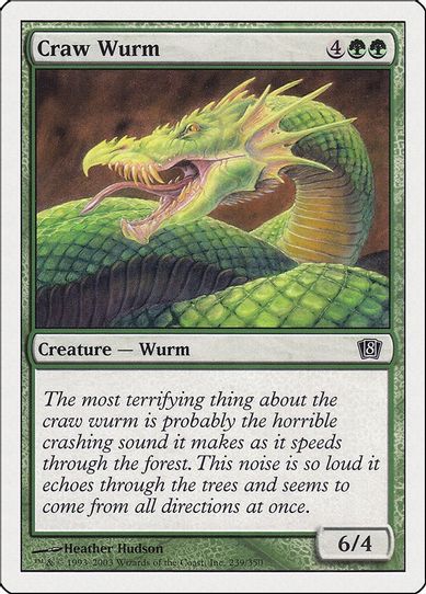 Craw Wurm [8th Edition]