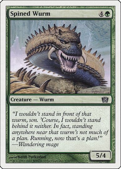 Spined Wurm [8th Edition]