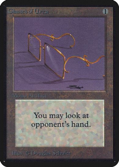 Glasses of Urza [Alpha Edition]