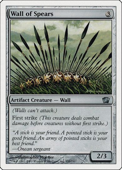 Wall of Spears [8th Edition]