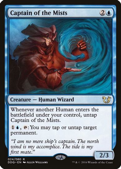 Captain of the Mists (24) [Duel Decks: Blessed vs. Cursed]