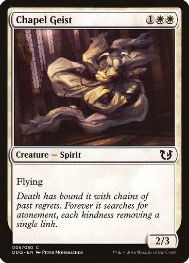 Chapel Geist (5) [Duel Decks: Blessed vs. Cursed]