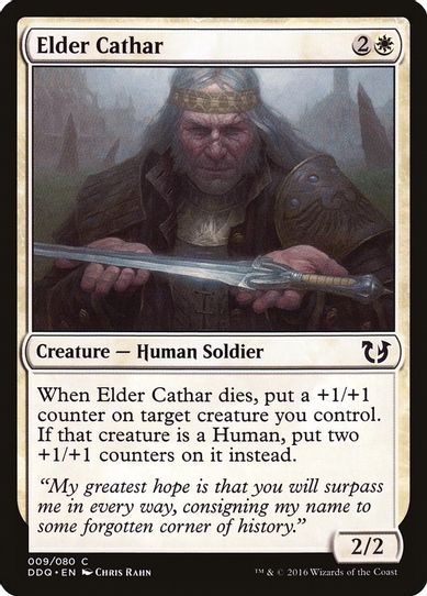 Elder Cathar (9) [Duel Decks: Blessed vs. Cursed]