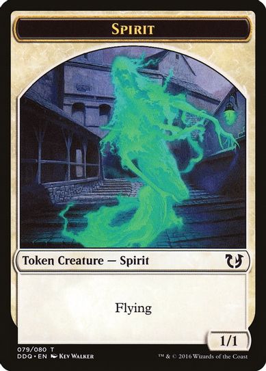 Spirit Token (79) [Duel Decks: Blessed vs. Cursed]