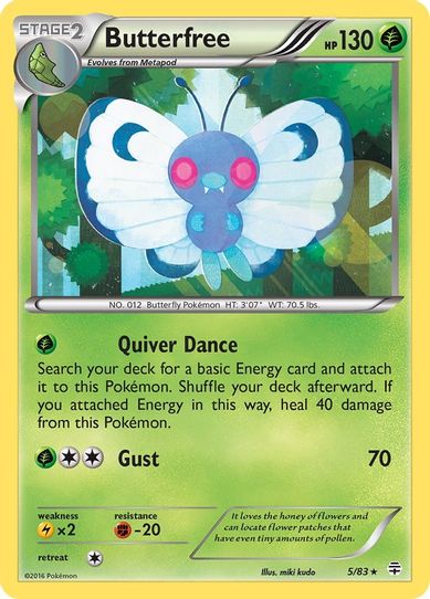 Butterfree (5/83) [Generations]