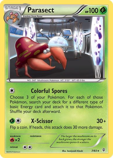 Parasect (7/83) [Generations]