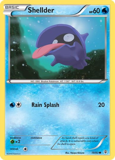 Shellder (19/83) [Generations]