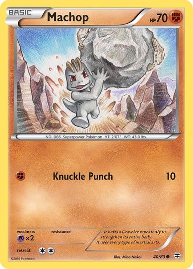 Machop (40/83) [Generations]