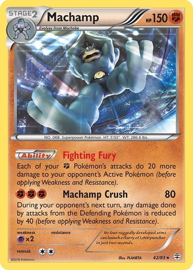 Machamp (42/83) [Generations]