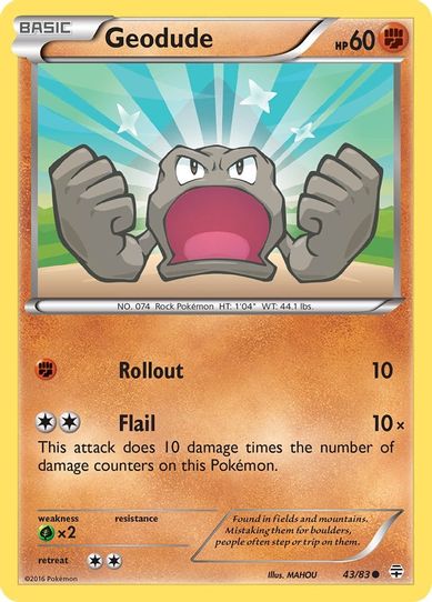 Geodude (43/83) [Generations]