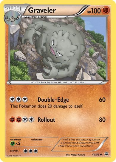 Graveler (44/83) [Generations]