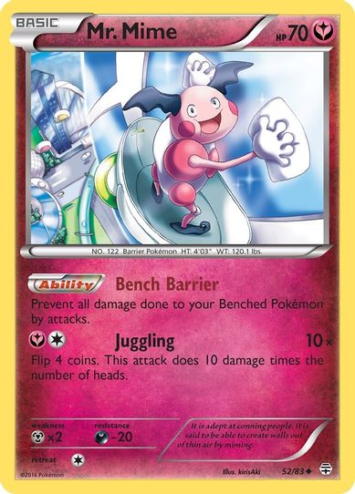 Mr. Mime (52/83) [Generations]