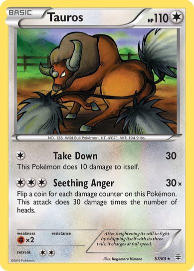 Tauros (57/83) [Generations]