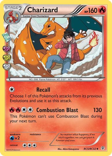 Charizard (RC5) [Generations: Radiant Collection]