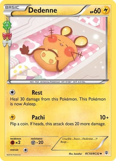 Dedenne (RC10) [Generations: Radiant Collection]