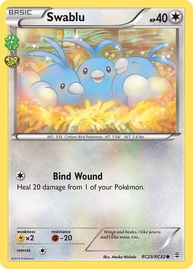 Swablu (RC23) [Generations: Radiant Collection]