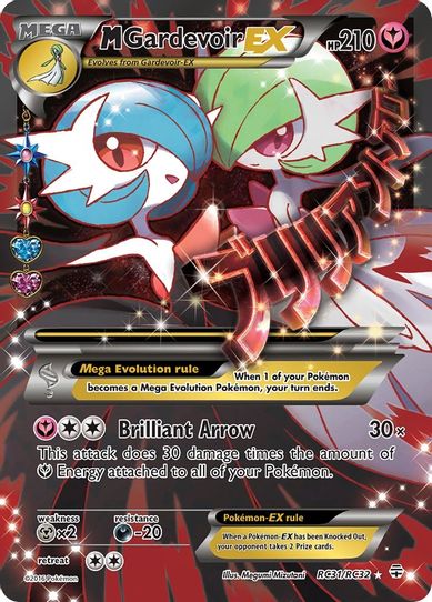 M Gardevoir EX (Full Art) (RC31) [Generations: Radiant Collection]