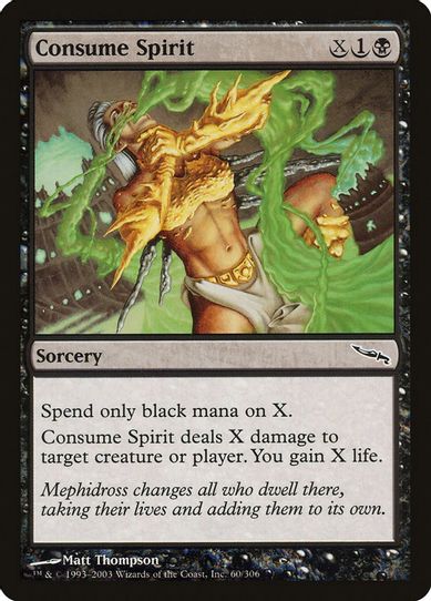Consume Spirit (60) [Mirrodin]
