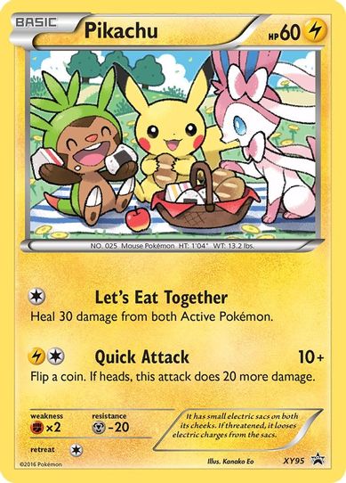 Pikachu [XY Promos]