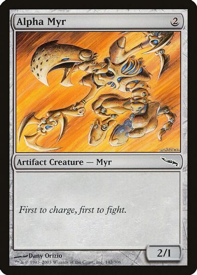 Alpha Myr (142) [Mirrodin]