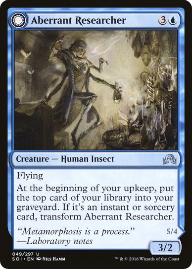 Aberrant Researcher (49) [Shadows over Innistrad]