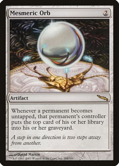 Mesmeric Orb (204) [Mirrodin]
