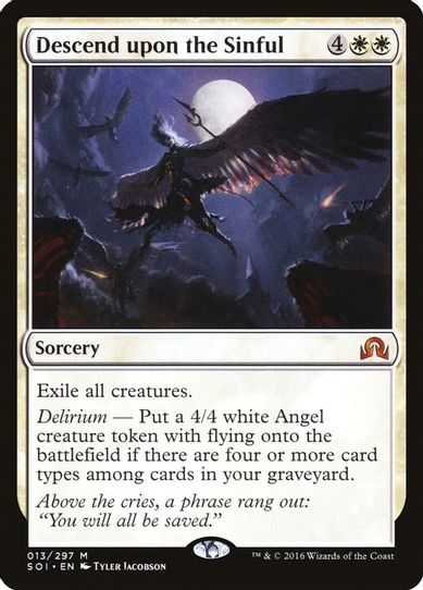 Descend upon the Sinful (13) [Shadows over Innistrad]