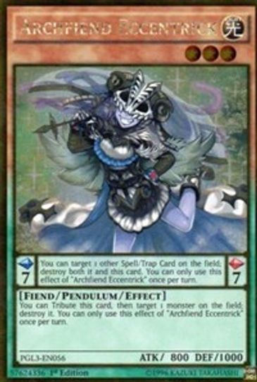 Archfiend Eccentrick (PGL3-EN056) [Premium Gold: Infinite Gold]