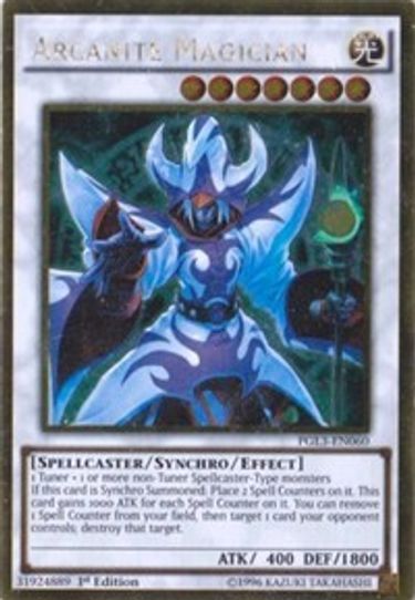 Arcanite Magician (PGL3-EN060) [Premium Gold: Infinite Gold]