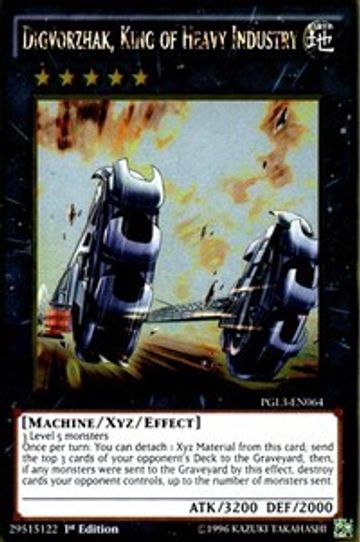 Digvorzhak, King of Heavy Industry (PGL3-EN064) [Premium Gold: Infinite Gold]