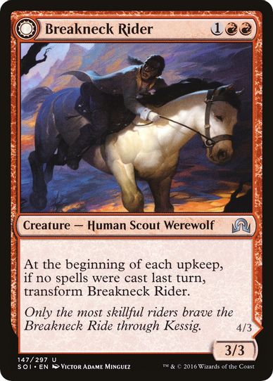 Breakneck Rider (147) [Shadows over Innistrad]