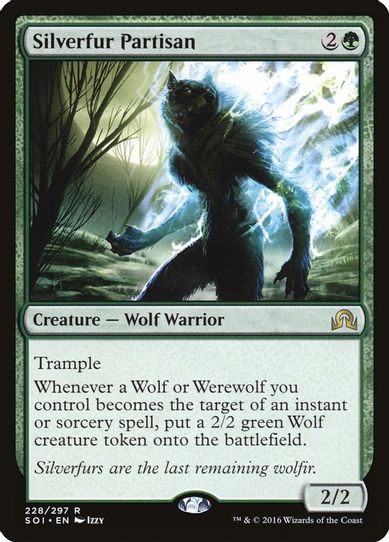 Silverfur Partisan (228) [Shadows over Innistrad]