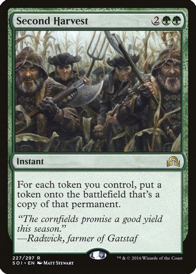 Second Harvest (227) [Shadows over Innistrad]