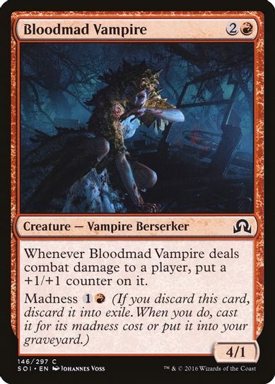 Bloodmad Vampire (146) [Shadows over Innistrad]