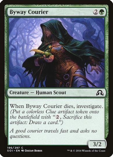 Byway Courier (196) [Shadows over Innistrad]