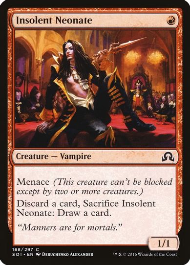 Insolent Neonate (168) [Shadows over Innistrad]