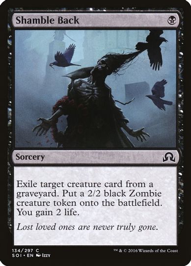 Shamble Back (134) [Shadows over Innistrad]