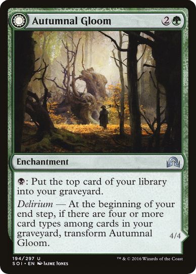 Autumnal Gloom (194) [Shadows over Innistrad]