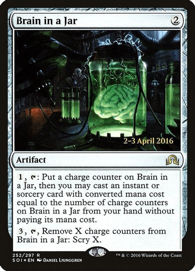 Brain in a Jar (252) [Prerelease Cards]
