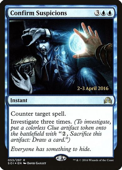 Confirm Suspicions (53) [Prerelease Cards]