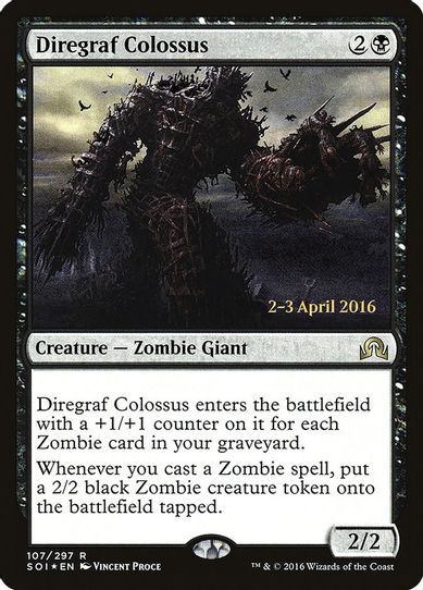 Diregraf Colossus (107) [Prerelease Cards]